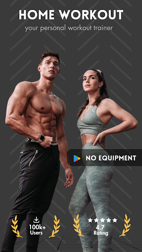 Android application Home Workout - No Equipment screenshort