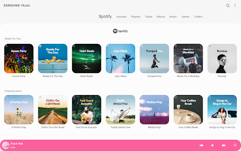 Samsung Music Screenshot