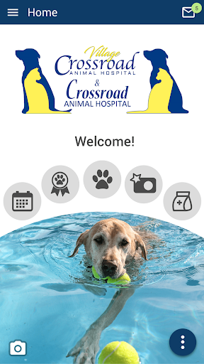Android application CrossroadVet screenshort