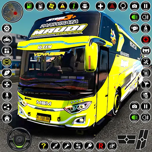 Euro City Bus Games Simulator  Icon