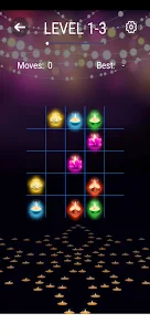 Diwali Lights Connect Shapes