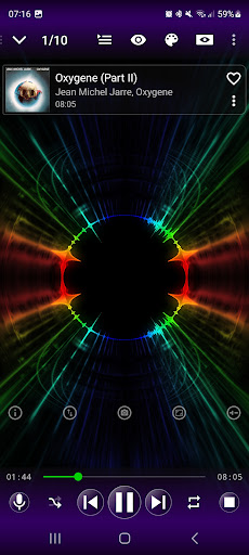 Android application Spectrolizer Lite screenshort