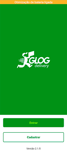 Android application GLog Delivery Entregador screenshort