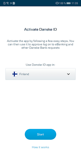 Android application Danske ID - Danske Bank screenshort