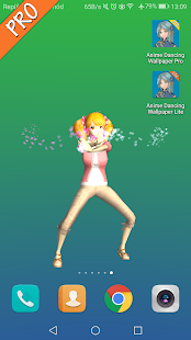 Anime Dancing Live Wallpaper Lite