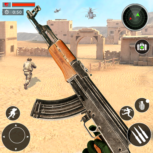 FPS Commando Gun Games Mission  Icon