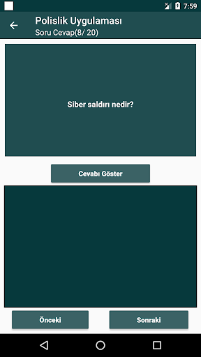 Polislik Mülakat Soruları - PO Screen 3