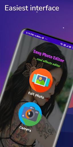 Android application Easy Photo Editor screenshort