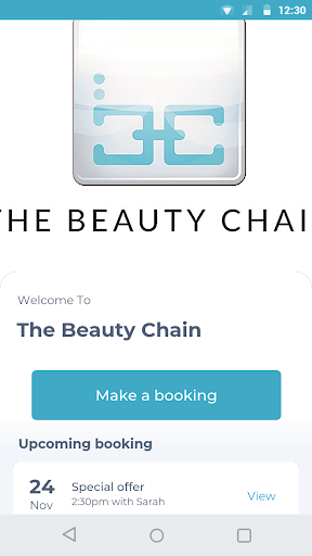 Android application The Beauty Chain screenshort
