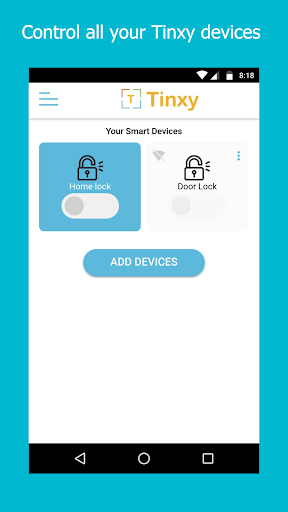 Android application Tinxy screenshort