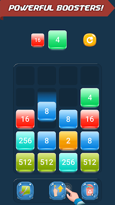 Drop Merge Blocks: 2048 Puzzle - Screenshot 3