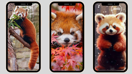Red Panda Wallpaper 4K