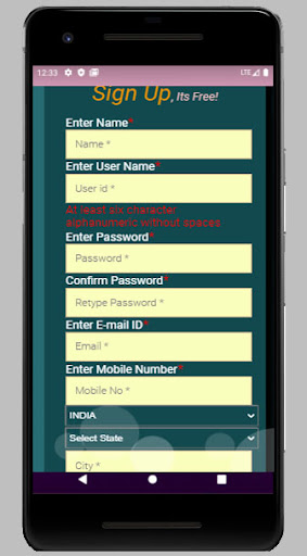 INET Exam Preparation App Screen 2