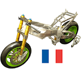 French Motorcycle Vocabulary icon