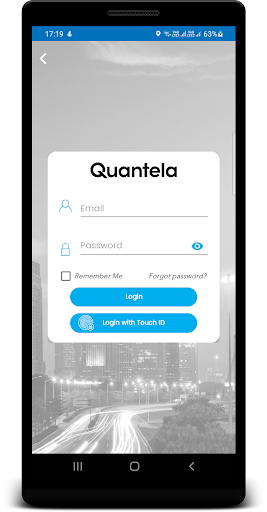 Android application Quantela LG screenshort