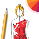 Learn Fashion Design Sketch icon