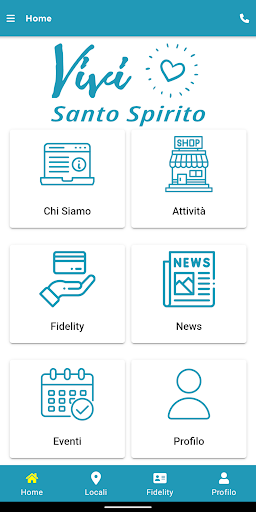 Android application Vivi Santo Spirito screenshort