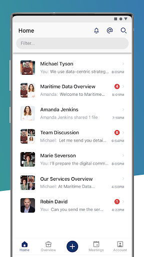 Maritime Data Platform Screen 3