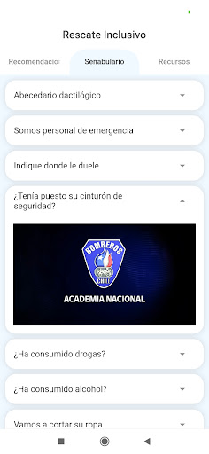 Primeros Respondedores Screenshot