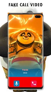Panda Fake Video Call Kung Fu