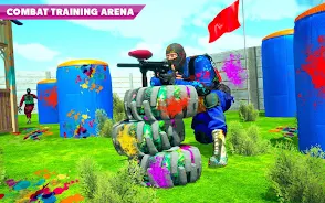 Paintball Arena Royale Shooting Battle: Color War Screenshot