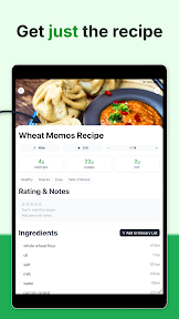 Recipe One: Recipe Keeper screenshot
