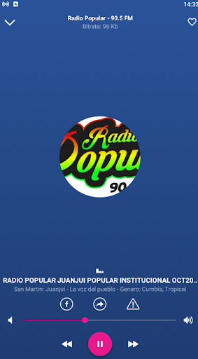 Radios del Peru: Radio Perú FM Screen 2