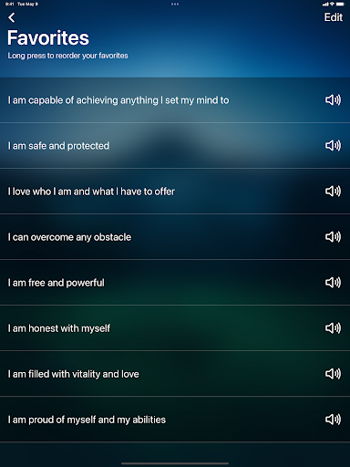 Self Affirmations - Therapy