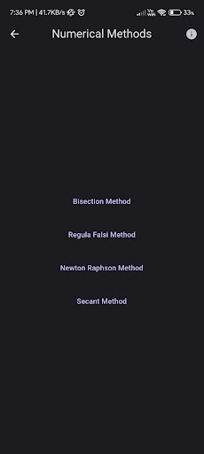 Android application EquationSolver Pro screenshort