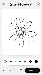 Captura 3 How to draw flowers and plants android