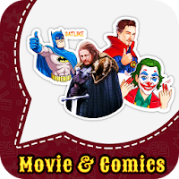 Movie and Comics Stickers For WhatsApp
