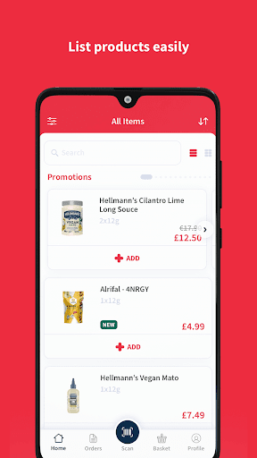 Android application Impex Foods South screenshort