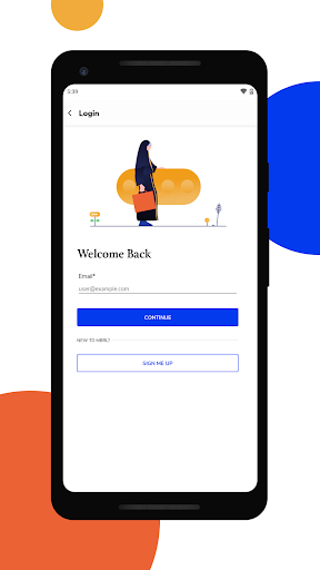 Android application Mohammed Bin Rashid Library screenshort