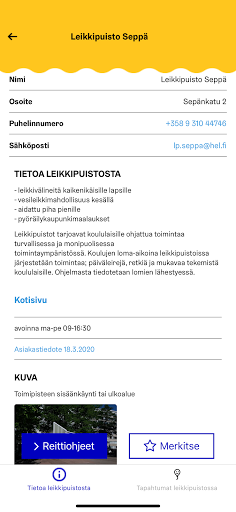 Leikkipuistot Screen 3