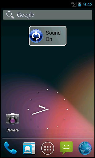Android application PowerMuter screenshort