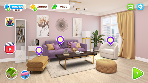 Color House - Design Makeover - Puzzle - games