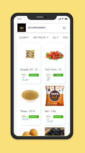 AKSuperMarket Screen 2