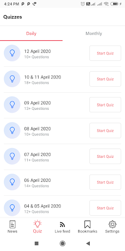 Current Affairs APP 2024 Screen 3
