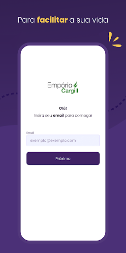 Android application Empório Cargill screenshort