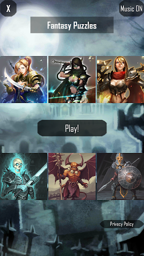 Fantasy Sliding Puzzle