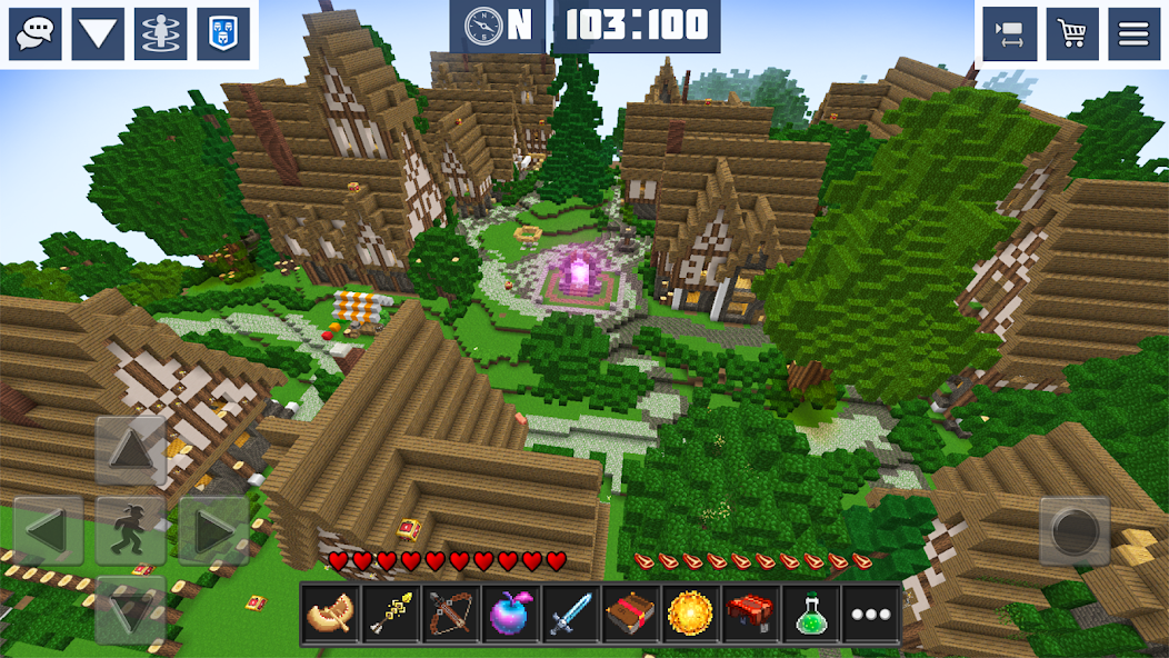 Block Craft World:Planet Craft 5.7.6 APK + Mod (Mod speed) for Android