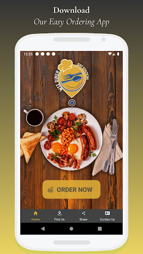 Android application wee diner screenshort