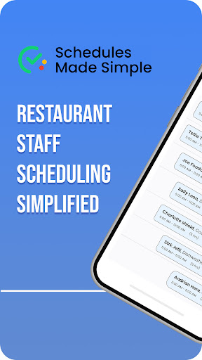Screenshot of Restaurant Staff Scheduler