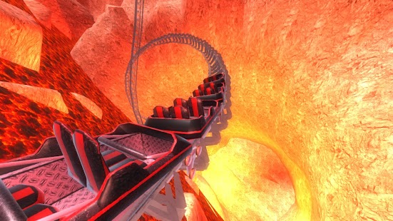 Екранна снимка на Inferno - VR Roller Coaster