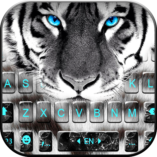 Fierce Tiger Eyes Keyboard The