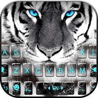 Tema Keyboard Fierce Tiger Eye