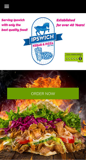 Android application Ipswich Kebab screenshort