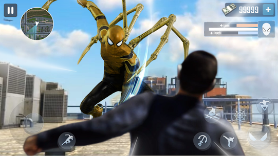 Spider Rope Hero – Gangster New York City Mod Apk 1.5.16 (Unlock All Characters) 2