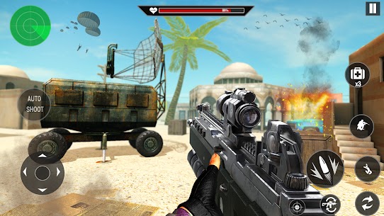 Counter War Strike 2021- 3D Shooting Gun Games Mod Apk 1.0.1 (A Lot of Money) 3