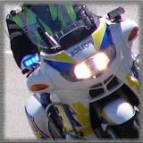 Motorcycle Police Wallpaper icon